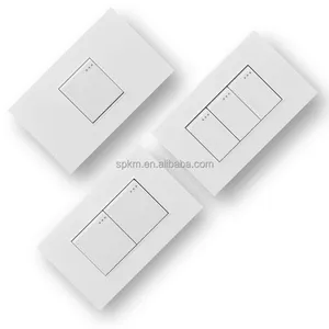 SPKM American Standard Classic design PC panel light home wall sockets and switches electrical