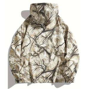 A/W <b>Men's</b> Hip-hop American Jacket Camouflage Pattern Knitted Oversized Digital Printed Jacket Manufacturer Customized Wholesale - Product Image 3