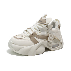 Nuevas Zapatillas Deportivas con Cordones, Estilo Casual, para Caminar, que Aumentan la Estatura, para Mujer - Product Image 5