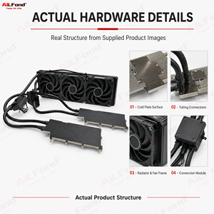 Kit de refrigeración por agua 1 a 2 para 170hx 8GB V100 A100 H100 A4000 4000ADA 5880ADA A5000 A6000 L20 L40 L40S A40 RTX 4090/5090 - Product Image 6