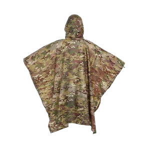 เสื้อกันฝนลายพรางสุดยอดเยี่ยม กันน้ำ สำหรับกิจกรรมกลางแจ้ง เดินป่า อุปกรณ์เอาตัวรอดฉุกเฉิน สำหรับผู้ใหญ่ ใช้ได้หนึ่งคน - Product Image 1