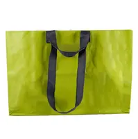 Custom Heavy Duty Extra Large Storage PP Woven Bags, Recycled Blue