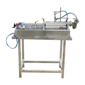 Low Price Hot Selling High Quality Desktop Mini Semi Automatic Piston Filling Machine For Liquid