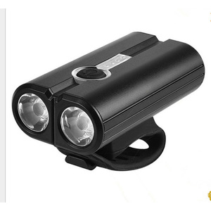 Faro doble LED para bicicleta con luz trasera, recargable por USB, resistente al agua IPX4, para ciclismo nocturno, luz exterior para bicicleta de montaña - Product Image 4