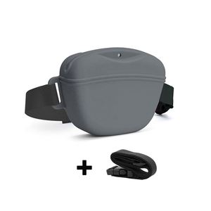 Bolsa de Silicona para Premios de Perro con Logotipo Personalizado, Bolsa para Premios con Clicker de Entrenamiento para Correa, con Cierre Magnético y Clip para Cintura - Product Image 4