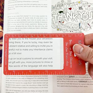 IDEA GIFT Wholesale Custom Fresnel Lens Magnifying Bookmark Promotional Giveaway PVC Card Magnifier with Ruler for Business Gift - Product Image 5