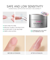 RONIKI Gel Constructeur Double Usage 50g de Qualité Supérieure Certifié CE MSDS Matière Première Écologique Coopération de Marque à Long Terme Vente en Gros
