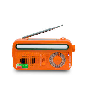 Radio de Emergencia Multibanda con Manivela Solar, Sintonización Automática, para Campismo y Actividades al Aire Libre, con Alarma SOS - Product Image 5