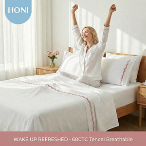 Parures de lit brodées 600TC hypoallergéniques respirantes, <span class=keywords><strong>tissage</strong></span> personnalisé, emballage en boîte, vente en gros pour distributeurs mondiaux - Product Image 3