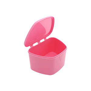 Trapezoidal dental <b>case</b>, large capacity dental <b>retainer</b>, denture cleaning <b>case</b>, denture <b>case</b>, braces <b>case</b>, orthodontic <b>case</b> - Product Image 1