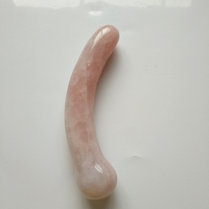 Gode en cristal quartz rose sculpté à la main baguette en cristal énorme gode artificiel baguette pour femme cadeaux sexy - Product Image 2