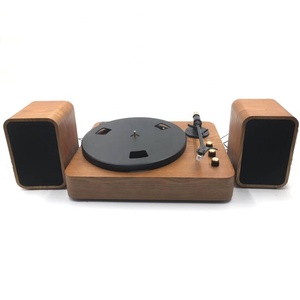 Thiết Kế Cổ Điển Vinyl Turntable Plattenspieler, Ghi Lại Máy Nghe Nhạc Với Hộp Mực - Product Image 4