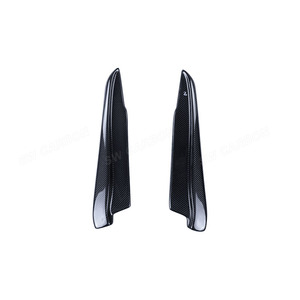 Diffusore posteriore in fibra di carbonio <span class=keywords><strong>SW</strong></span> per <span class=keywords><strong>BMW</strong></span> <span class=keywords><strong>serie</strong></span> <span class=keywords><strong>3</strong></span> E90 E92 E93 2005-2012 posteriore Splitter rivestimento per diffusore a labbro - Product Image 2