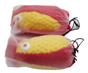 All'ingrosso campione gratuito <span class=keywords><strong>Pet</strong></span> morbido peluche imbottito In lattice calamaro rosso giocattolo In Stock Puzzle cigolante polpo masticare denti per la pulizia del cane giocattolo - Product Image 5