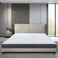 Matelas Confortable à Haute Élasticité, Lavable, Pliable, avec Housse Amovible, pour Chambre à Coucher, Mobilier de Maison, Doux et Rafraîchissant