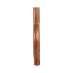Vaso ad anello in legno di mango per soggiorno, decorativo, stile casual - Product Image 4