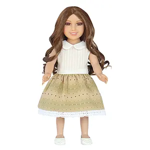 सुंदर प्लास्टिक कस्टम यथार्थवादी oem vinyl गुड़िया पर्यावरण के अनुकूल प्लास्टिक खिलौना असली बच्ची गुड़िया अनुकूलित हिजड़ा 5 इंच 3d लड़की गुड़िया