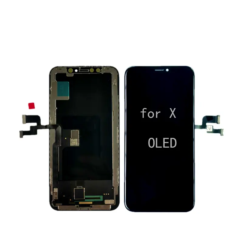 2021 أفضل بيع Lcd لشاشة IPhone X شاشة OLED محول رقمي يعمل باللمس