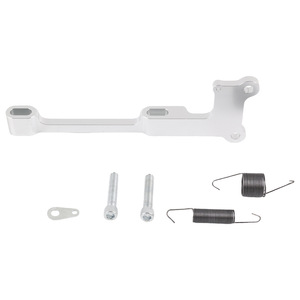Support de câble d'accélérateur pour carburateur Holley 4150 avec jeu de ressorts de retour pour mise à niveau et rénovation en alliage d'aluminium - Product Image 1