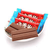 Crispy Rice Heart Milk Sandwich Chocolate Solid Cocoa Butter Asian Snack Candy High Quality 24g Bulk Natural Flavor Daily