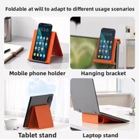 Support en silicone pliable et flexible pour téléphone, tablette et ordinateur portable Z52 – Support universel portable créatif et transformable pour utilisation mains libres