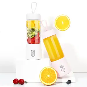 New Arrivals Personal Juce Making Machine Fruit Juicer Cup Protein Blender Usb 6 Blade Mini Usb Electric Portable Juicer Blender