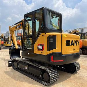 รถขุดขนาดเล็กมือสอง SANY 60C น้ำหนัก 6 ตัน สำหรับขุดร่องปลูกในสวนผลไม้  ออกแบบประหยัดพลังงาน  สามารถทำงานได้หลากหลายพื้นที่ - Product Image 5