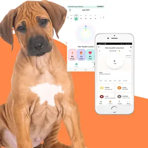 2023 трекер для домашних животных GPS отслеживающий ошейник для собак и кошек устройство для контроля активности домашних животных