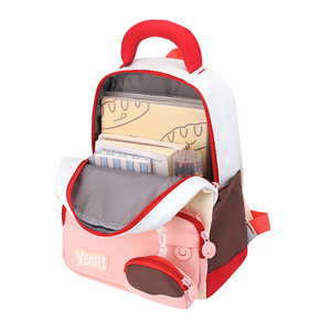 Mochila Infantil 2026, Mochila de Jardín de Infancia con Monedero, Linda Mochila con Diseño en Contraste para Niños y Niñas - Product Image 2