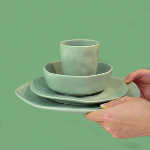 Ensemble de vaisselle irrégulière en grès et céramique, 16 pièces, nouveau design, en gros, 2022 - Product Image 4