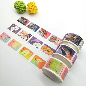 Hersteller individuell bedruckte Journal ing niedlichen Stempel Washi Papier band mit Lieferanten