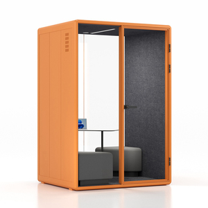 Cabina Acústica Moderna de Acero para Coworking, Aislamiento Acústico, Cabina Telefónica Insonorizada, Cabina de Oficina con 100% de Aislamiento Acústico para Reuniones Silenciosas - Product Image 6
