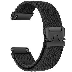 Correa Deportiva de Nailon Trenzado para Reloj Samsung Watch 7 Huawei GT5, Cierre de Paracaídas, Liberación Rápida, 20mm 22mm - Product Image 1