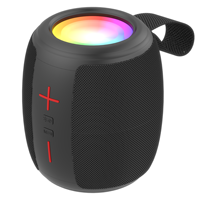 Haut-parleur portable RVB sans fil, mini haut-parleur de basses, stéréo TWS, audio extérieur pour camping, cadeau