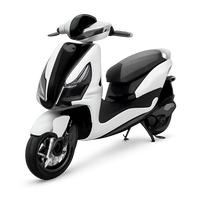 Shadowline 1200W High Torque Electric Motorcycle 72V 32Ah 120km Range 52km/h Smart Urban Sport Scooter Adults CE Certified