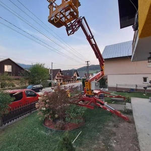 P-006 20M רגל נגרר בום עכביש הרמה נגרר עץ גוזם עץ Cherry Picker הרמה לתחזוקת המתקן - Product Image 4