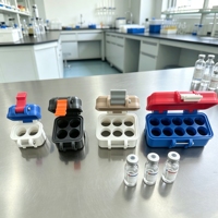 Boîte de rangement en plastique pour flacons de laboratoire imprimés en 3D, poudre lyophilisée, 3 ml, 5 ml, 10 ml, PETG, boîte de rangement de voyage