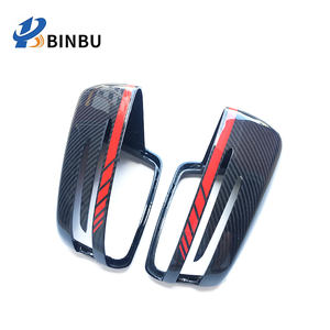 Чехол для зеркала заднего вида из углеродного волокна для Benz A C E class CLA GLA <span class=keywords><strong>GLK</strong></span> CLS W204 W117 W176 W212 W207 W218 X156 - Product Image 4