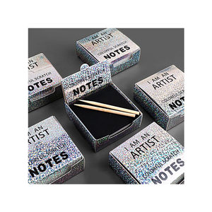 Pittura a graffio colorata per bambini scuola <span class=keywords><strong>di</strong></span> pittura <span class=keywords><strong>di</strong></span> arte libro da colorare graffio painting paincer <span class=keywords><strong>arcobaleno</strong></span> - Product Image 1