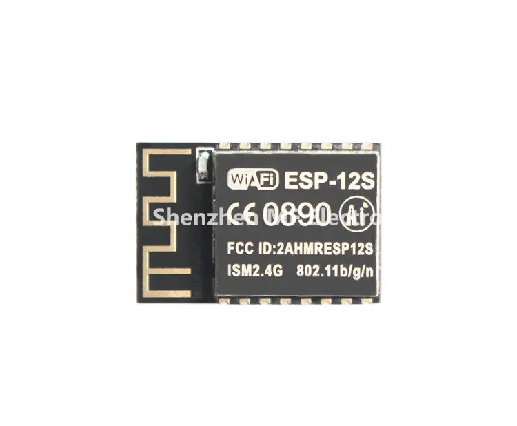 Original ESP8266 WiFi Module ESP-12S Serial Port to Wireless for Arduino Uno IoT Smart Home with CE/ROHS/FCC/REACH/SRRC