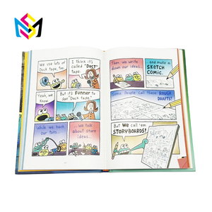 Fabrication directe du fabricant, roman graphique pour enfants personnalisé, couverture rigide, série Cat Kid Dog Man, livre de bande dessinée en couleur, histoire pour enfants - Product Image 2