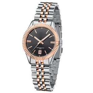 Bracelet en acier argenté Cadran vert Calendrier Mode Made In China Femme Montre à quartz Acier inoxydable Orologio Lusso <span class=keywords><strong>2022</strong></span> - Product Image 6