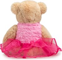 Lucu 21 ''Pink balerina boneka hewan beruang Teddy rok Tutu ulang tahun menari recal hadiah anak perempuan anak-anak Super lembut mewah PP katun