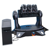 Guanzhou-máquina de simulación de vuelo Vr 360, novedad, Lanzadera de fantasía, simulador de Cine de realidad virtual 9d