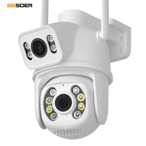 20 Megapixel Ip-Camera Abnormale Geluidsdetectie Draadloze Met Ddns Server Leverancier 3mp 2.4/5G Wifi Surveillance Hd