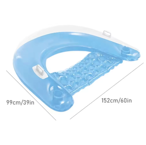 Maravillosa Silla Portátil Ecológica para la Playa, Fiesta en el Agua, Tubo de PVC para Piscina con Portavasos, Tumbona Inflable Flotante - Product Image 2