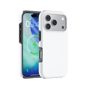Funda Magnética 3D de Doble Capa para Sublimación, Carcasa de TPU para iPhone 17 Pro, 17 Air, 16 Plus, 15, 14 Pro Max - Product Image 2
