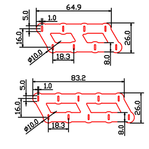 2S4P <span class=keywords><strong>2S5P</strong></span> 18650 배터리 팩 연결 니켈 플레이트 탭 8 10 배터리 솔더 탭 - Product Image 3