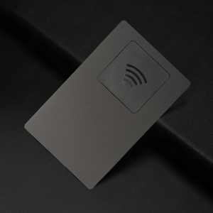 Cao cấp <span class=keywords><strong>NFC</strong></span> kim loại thành viên thẻ | thẻ kinh doanh trống với in laser & chip thông minh - Product Image 3