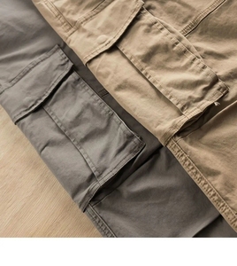 Pantalones Cargo Personalizados para Hombre, Listos para Usar, con Cintura Elástica, para Actividades al Aire Libre, Venta al Por Mayor - Product Image 6